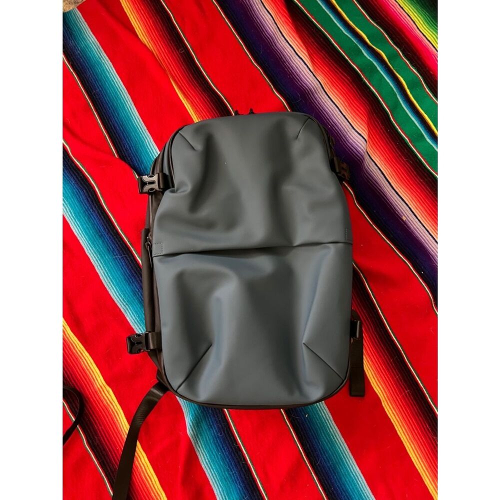 Sleek  blue black voyage, travel  Backpack